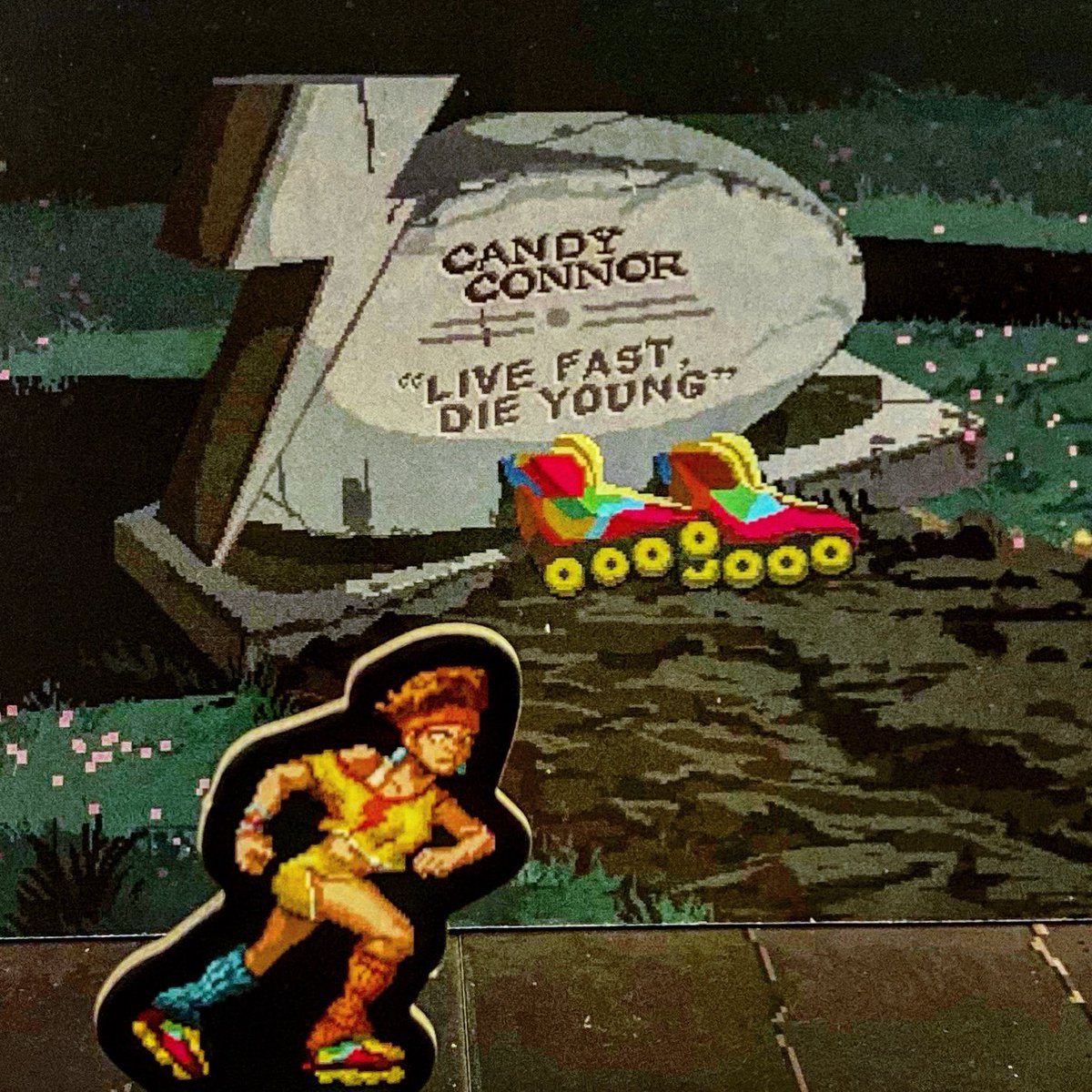 WildPowerGames's tweet photo. ⚡️ HERO HIGHLIGHT ⚡️in Streets of Steel, you could be...

Candy 🍭Connor:  She used to deliver delicious savory pizza for Mamamamia’s Pizzeria. 🍕Then they burned it down. Now, Candy is delivering concussions to local dirtbags. 👊💥

#boardgame #gamenight https://t.co/PxvzNQTCNz