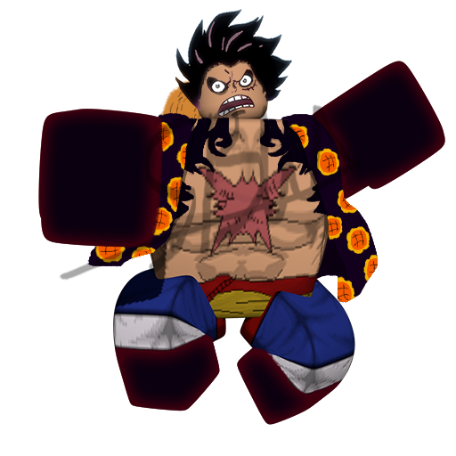 SeriousBW on X: Luffy 4th Gear render - #robloxrender - #render