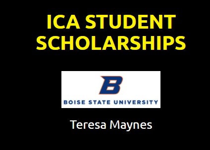 BoiseSt8CounsEd's tweet photo. Great student representation at this year's ICA/ISCA conference. M.A. students Teresa Maynes, Andrea Pikes, and Anna Doud all presented posters! And Teresa Maynes was awarded the student scholarship! Way to go students! #awesomestudents @BoiseStateCOED https://t.co/8fHjr9xQJp