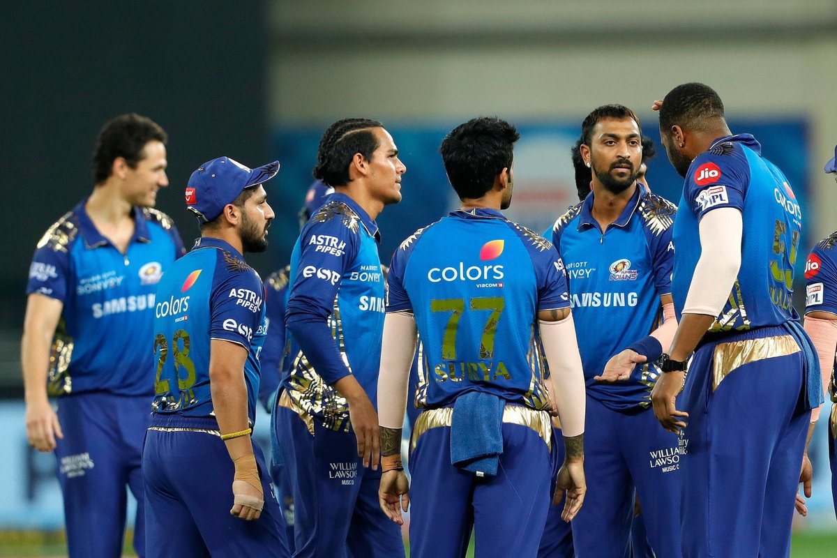 Qualifier 1: MI beat DC by 57 runs to reach their 6th IPL final. MI scored 200 thanks to QDK 40 (25),Suryakumar 51 (38),Kishan 55* (30) & Hardik 37*(14).Ashwin picked 3. Boult got 2 in the first over.Bumrah (4/14) was exceptional. For DC: Stoinis(65), Axar (42) were good PC: IPL