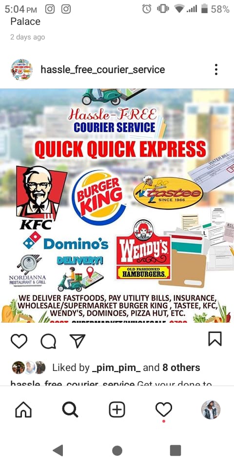 KeljaeNA's tweet photo. Most reliable and fastest and cheapest courier service in portmore! https://t.co/OFHHB0pPOb