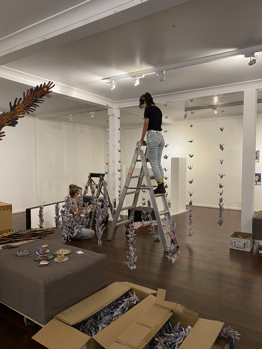 Manningkazza's tweet photo. The Public Schools Arts Festival is opening tonight featuring the collaborative works of talented students from the public schools of  Sydney. @AshfieldPS @addi_road The link to the LIVE Virtual launch at 6pm the 6th of November is:
https://t.co/Shth4bAMl3 https://t.co/BIlL12m1EC