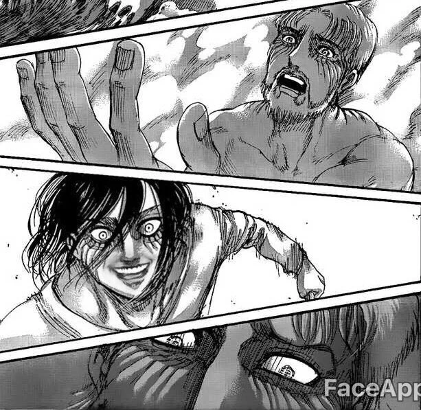 @13Rivxa The things I drew but aren't always signed are:
Uh oh stinky monke
Intubated life support monke 
Nae nae Gabi (a curse on the world)
Nae nae centipede neck Eren 
Shirtless breakdancing Zeke 

I've yet to see the recent banana gun Zeke around, but that too

Also proud of this: 