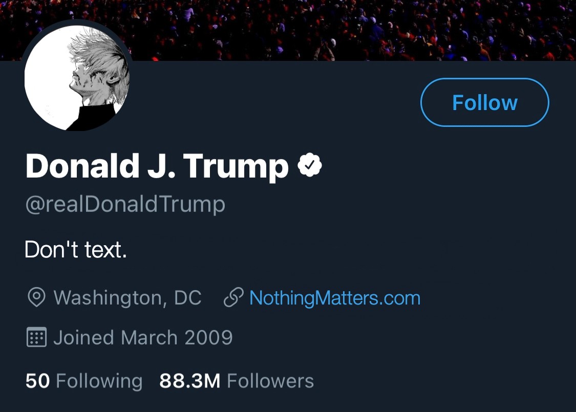 damn i think he just gave up