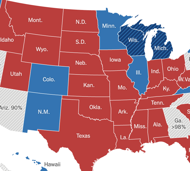 There’s a lot of disenchantment amongst Dems about the fact that, while we may win the White House (!!), we did not repudiate Trumpism. 1/7  #elections  