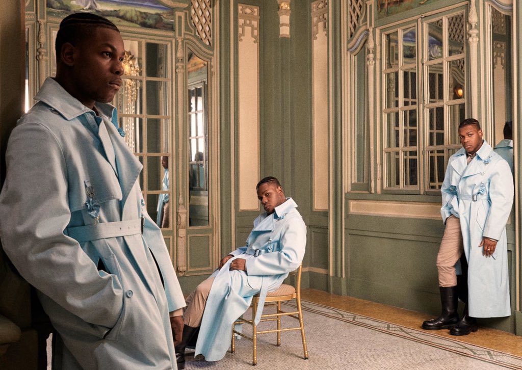 You know we had to bring in Mr. Man of the year, John Boyega