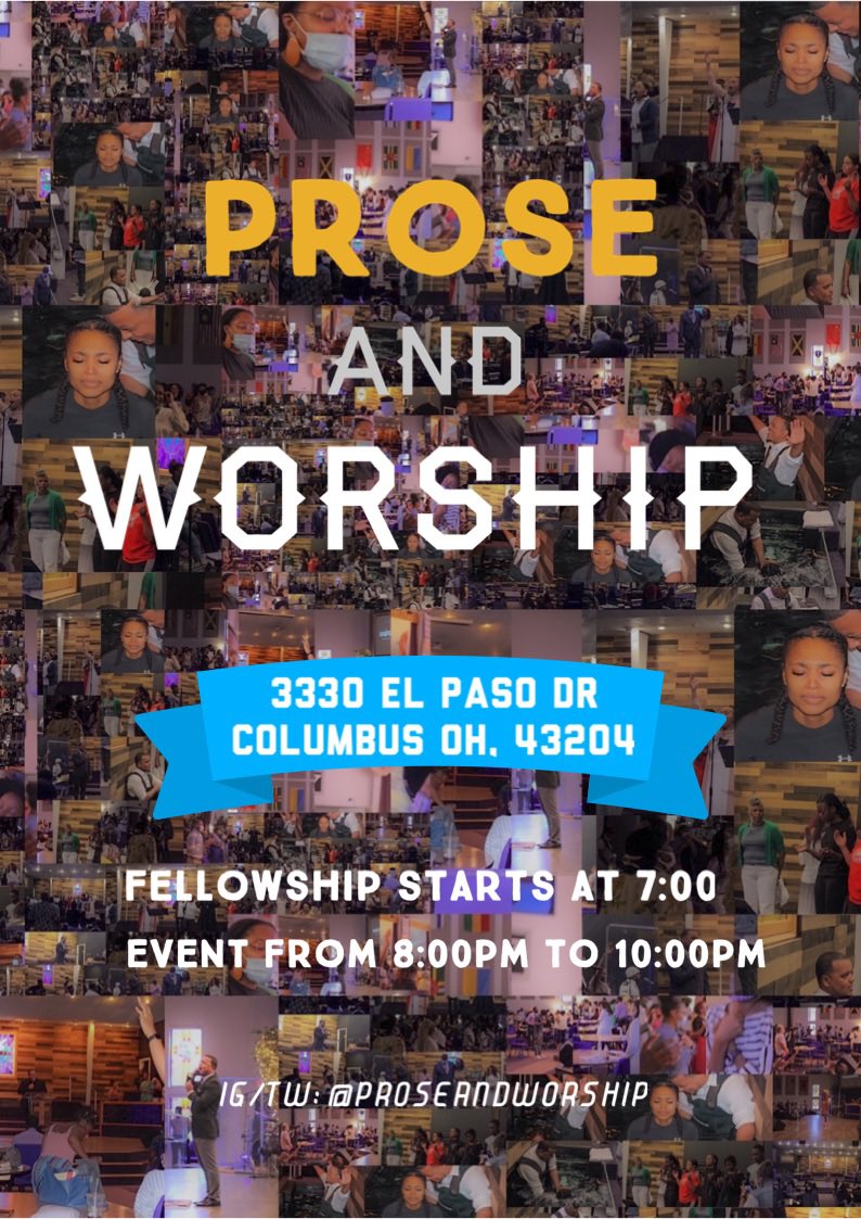 proseandworship's tweet photo. November 6th! 
7pm https://t.co/H97sWk0oSg