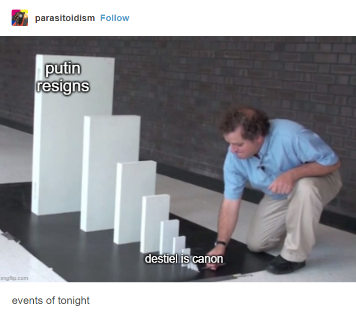 the flood is here. i'm seeing spn ex-mutuals i haven't seen in a decade.