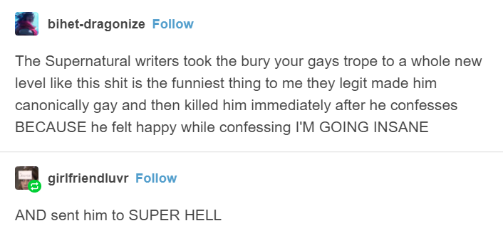 the flood is here. i'm seeing spn ex-mutuals i haven't seen in a decade.