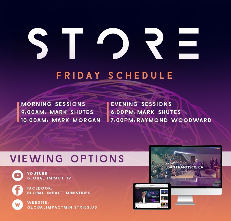 revmarkmorgan's tweet photo. What an incredible first night of Virtual STORE! We’ll be back tomorrow morning at 9am PST and all sessions will be archived on the Global Impact Facebook page, YouTube channel, and https://t.co/4YWMx5rX0A #STORE https://t.co/9BZUqQyM5y