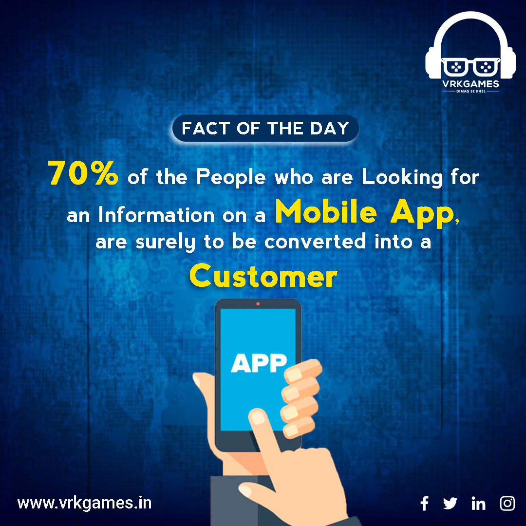 VRKGamesBharat's tweet photo. The app industries are at the all time boom. Make the most of it!
#vrkgames #vrkgamesbhagat #appfacts #mobileappdiary #appfactsupdates #appdevelopment #appworld #appnews #appindustry #appfactsdaily #mobileappindustry #amazingfacts #appreviews #appupdates #appdevelopmentcompany https://t.co/USvmiMIk0K