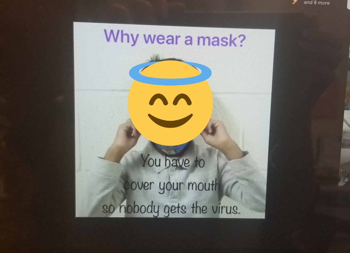 SchoolFleming's tweet photo. Thank you to @MrsEFrank 's class who made a wonderful PSA to teach us why it's important for us all to wear a mask. If our youngest students can do it, we all can. #WearforAll @LC3_TDSB @tdsb https://t.co/MfD172YOT2
