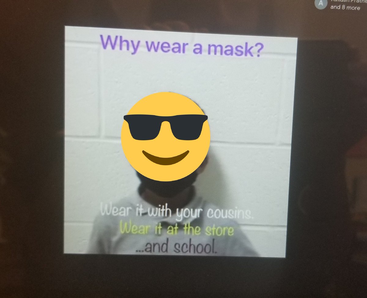 SchoolFleming's tweet photo. Thank you to @MrsEFrank 's class who made a wonderful PSA to teach us why it's important for us all to wear a mask. If our youngest students can do it, we all can. #WearforAll @LC3_TDSB @tdsb https://t.co/MfD172YOT2