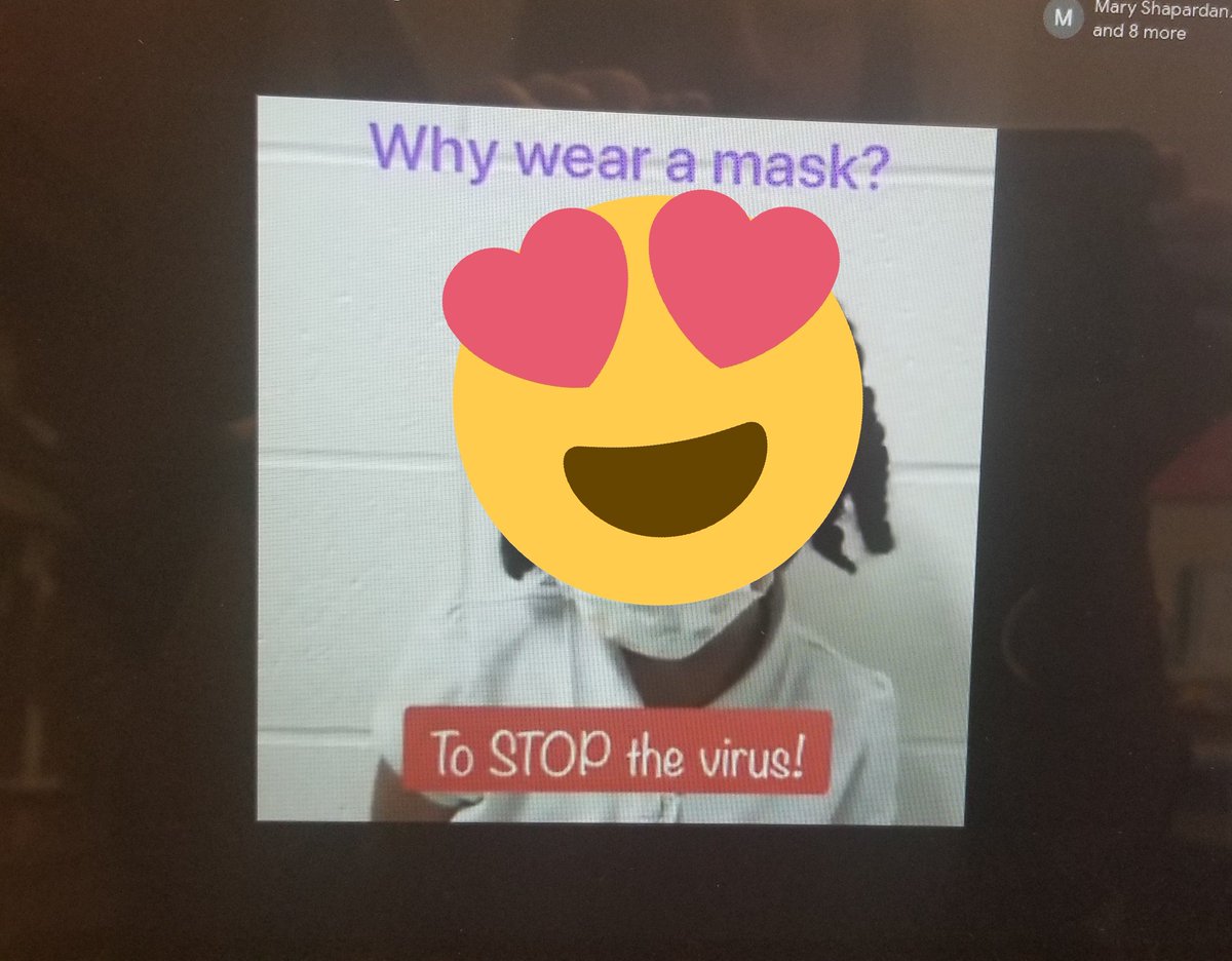 SchoolFleming's tweet photo. Thank you to @MrsEFrank 's class who made a wonderful PSA to teach us why it's important for us all to wear a mask. If our youngest students can do it, we all can. #WearforAll @LC3_TDSB @tdsb https://t.co/MfD172YOT2
