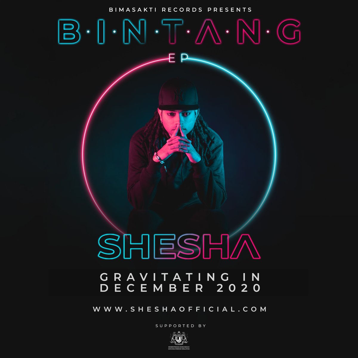 SheshaSayanha's tweet image. BINTANG, my debut EP set to gravitate this December. Big thanks to Kementerian Komunikasi dan Multimedia Malaysia 
@kkmm_gov for the unwavering support towards our Malaysian Music Scene.

With love, SHESHA 

#Bintang #SHESHA #BintangEP #SHESHAofficial #officialSHESHA #TamilHipHop