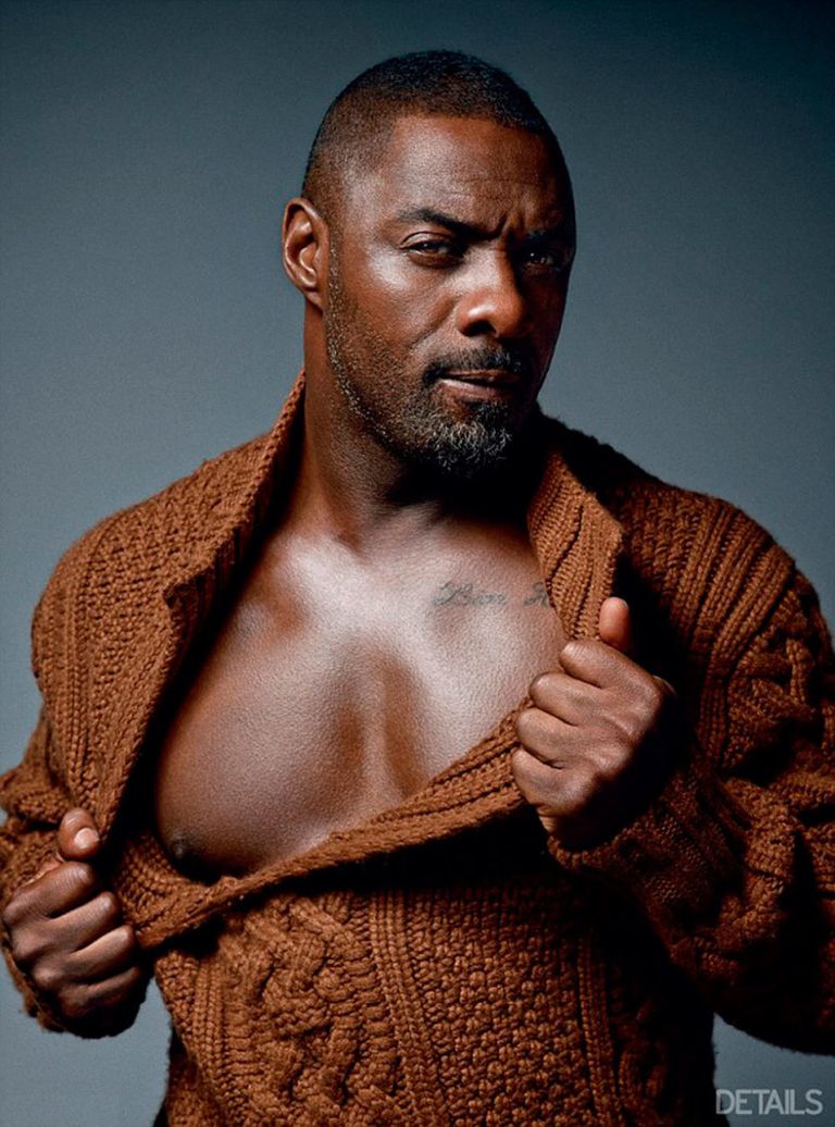 Idris Elba never let's us forget that he was voted sexiest man of the year