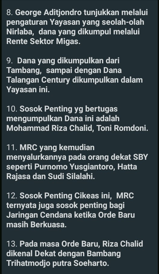 copas : Melawan lupa PERKAWINAN GURITA CIKEAS DENGAN GURITA CENDANAoleh : George Aditjondro