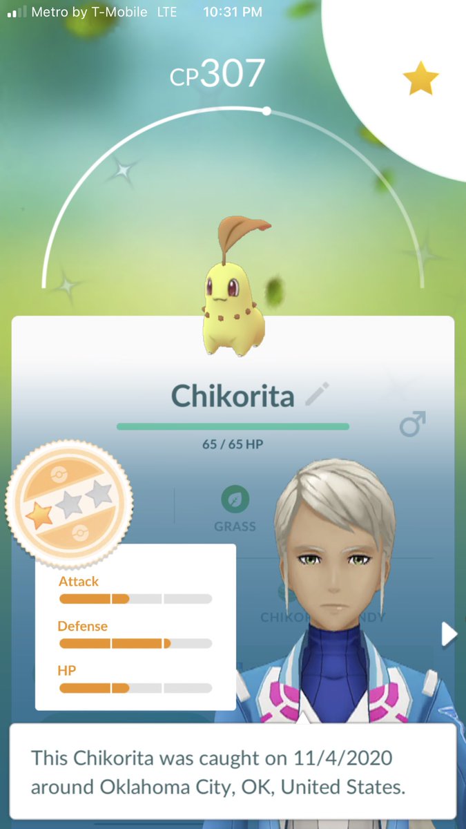 lightgirl95's tweet photo. Two new Pokémon shinies to my collection ✨✨ponyta ✨✨ (the one I been looking for) & chikorita✨✨and my first Lugia. Hoping I can catch a shiny one #pokemongo #shinyhunt #athomeshiny #shinyponyta #shinychikorita https://t.co/nbNvIAG7h8