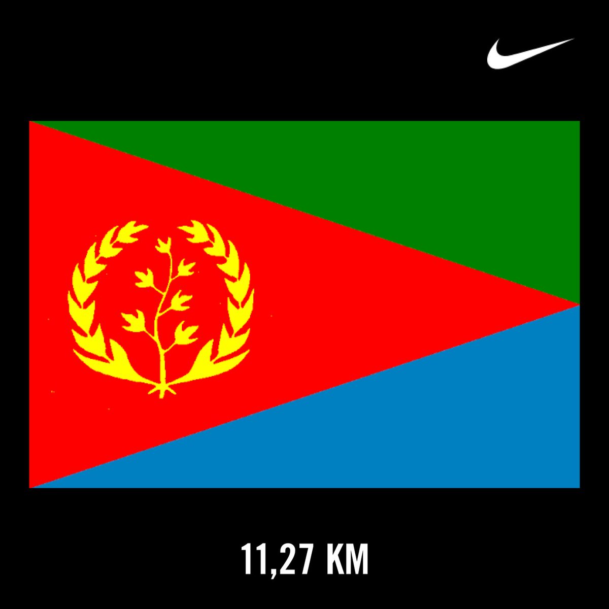 Mfanaboy's tweet image. Eritrea 🇪🇷 

Green:agricultural and livestock economy
Red: bloodshed in the struggle for independence.
Blue: marine wealth
Yellow: mineral wealth
Olive wreath: UN &amp;amp; its role in helping with country's independence.

#AfricanFlags
#RunningWithTumiSole