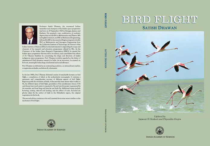 The Academy launches the second edition of the book on Bird Flight authored by Prof. Satish Dhawan. The book will soon be available on the Academy website for free download. 

#BirdFlight #SatishDhawan #86AM
@IndiaDST