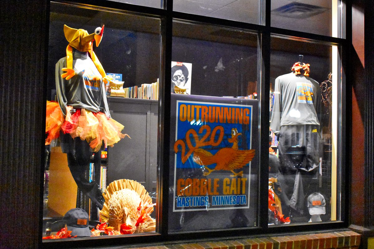 GobbleGait's tweet photo. Most fashionable window in town! 🦃
Check out the Gobble Gear display at Hastings Family Service and order your gear NOW!
https://t.co/AflbMIHXHq https://t.co/8z6WFuRbli