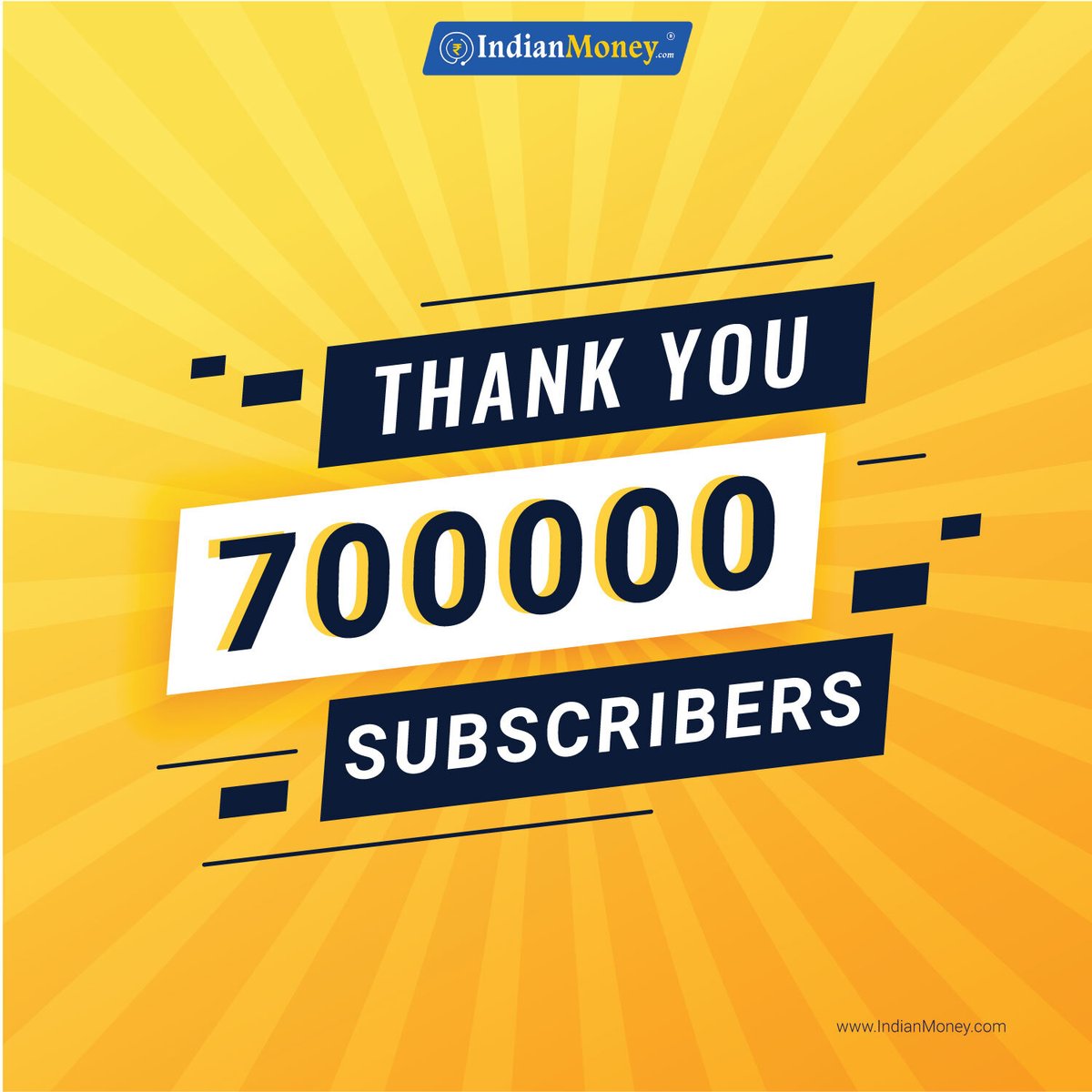 indianmoney's tweet photo. https://t.co/5TApCXJL9R's Kannada youtube channel is a 7L family now! Thank you for all your love &amp; support.
We are determined to spread financial awareness and transform India into a 100% financially literate. So if you have not subscribed yet, subscribe and start your journey. https://t.co/SjVUvEDF8W