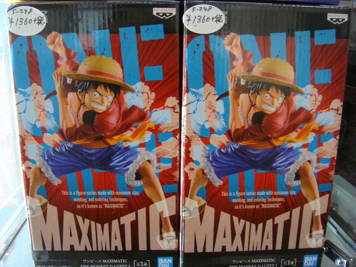 レンタルショーケース Cubestyle F263ケースに入荷しました ワンピース Maximatic モンキー D ルフィ ワンピース トレジャークルーズワールドジャーニー マルコ レベッカ ドラゴンボール Qposket 人造人間18号 2種