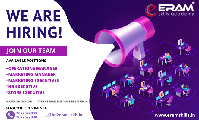 eramskills's tweet image. #we_are_hiring
#operations_manager
#marketing_manager
#marketing_executives #hr_executive #store_executive