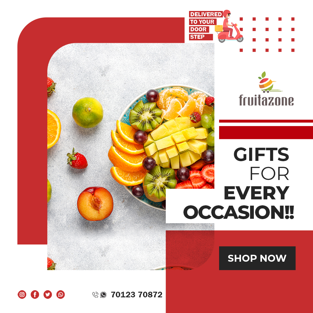BoxGifting's tweet image. Gift a basket of fruits and dry fruits for your relatives, families and friends. We deliver Gift Box with variety of #fruits #dryfruits and #vegetables for gifting.
fruitazone.com or call 7012370872
#fruitazone #fruitgiftbox #fruits #gifting #vegetables #dryfruits