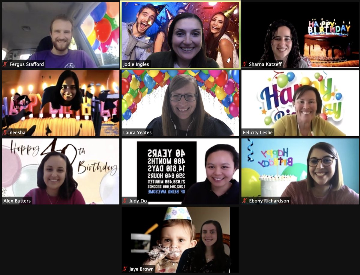 jodieingles27's tweet photo. Weekly program meeting theme: HAPPY 40th BIRTHDAY @LauraYeates1 ๐ฅณ๐ฅณ๐ฅณ๐ฅ๐คฉ #gcchat #cardiogen #wegonnapartylikeitsyourbirthday #partylikeits1980 https://t.co/F48wlhXNOC