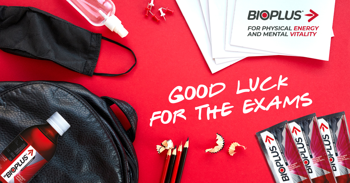 NEED A STUDY BUDDY? Try BIOPLUS syrups &amp; sachets with B vitamins, calcium &amp; caffeine, for a mental boost. Good luck for your matric exams! Available in syrup bottles and booster sachets.
 
#StayFocused #exams #GoodLuck #Bioplus 
 
Legals: bit.ly/2Fq5baQ
 
202011031068302