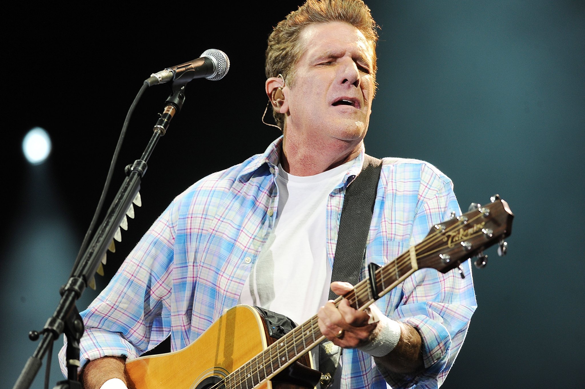 This is a Glenn Frey appreciation message: 

Happy Birthday in Heaven, sir.

 