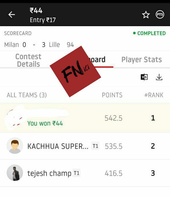 NationXi's tweet photo. #ultimate #cleansweep in #MILvsLIL #dream11 #myfab11 #myteam11
Join our channel for FREE teams like these everyday.
https://t.co/LOixFjkhM2
#SRHvsBLR #SOvsUFA #CARvsBRI #WBNvsKOL #SOUvsNEW #PremierLeague #RussianPremierLeague #Bundesliga #Championship #EuroLeague #ZALvsRM https://t.co/eyYsvd7H4V