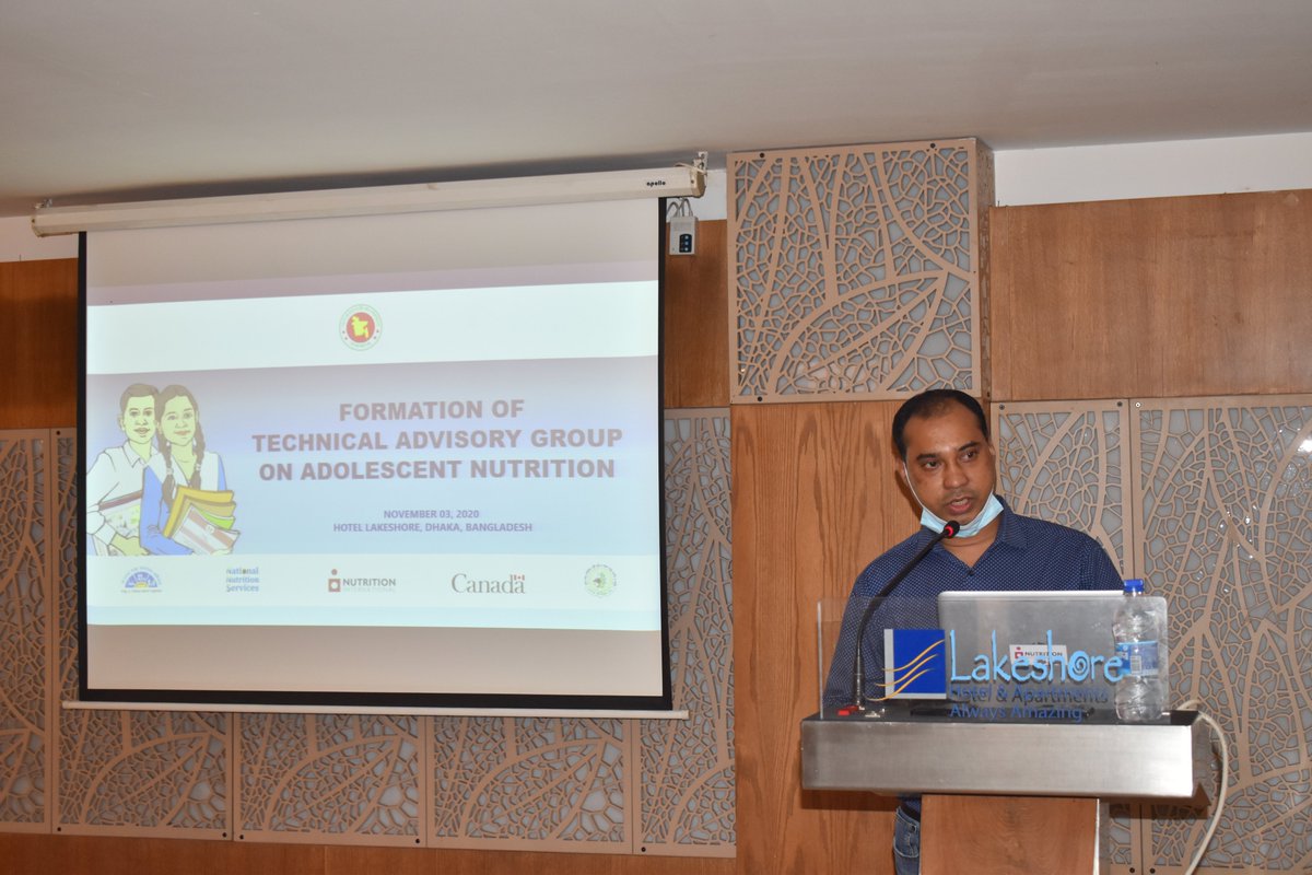 NutritionIntl's tweet photo. We are proud to support #NNS #IPHN @MISDGHS #Bangladesh in conducting an advocacy workshop focused on adolescent nutrition actions in the country. Partners discussed the crucial need for forming a National Adolescent Nutrition Technical Advisory Group & sub-national committees. https://t.co/44cIH9FXaU