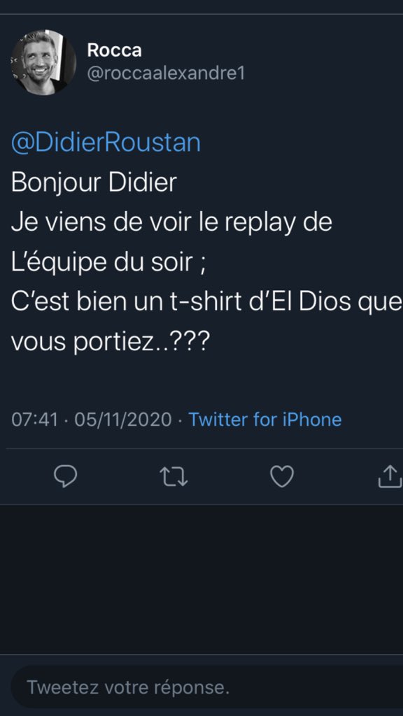DidierRoustan's tweet photo. Il semblerait bien 😏 #DiegoM https://t.co/OAb3iATchq