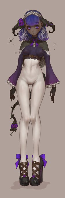 らくがきオリキャラ
褐色白タイツちゃんです 