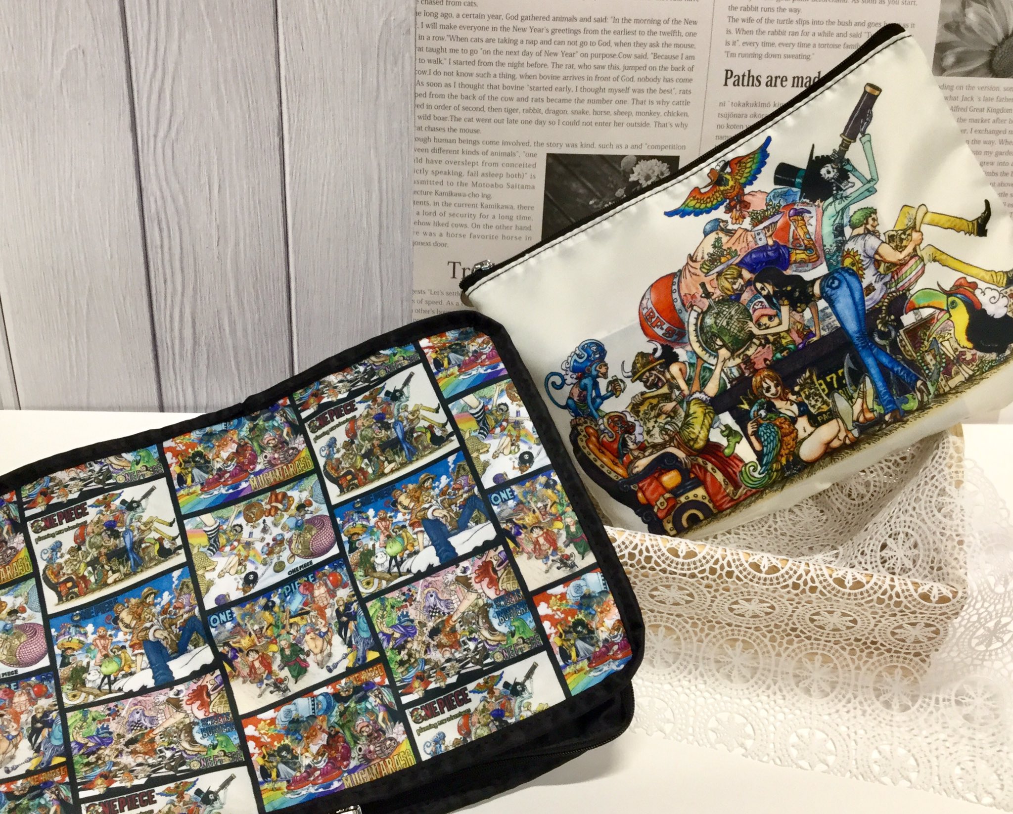 تويتر One Piece 麦わらストア池袋店 على تويتر 再入荷 原画商品 One Piece トラベルケース ポーチセット 2 0円 税込 好評発売中 麦わらストア Onepiece T Co Tiqur4hkqa