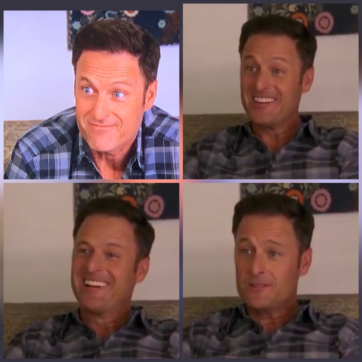 laaerie's tweet photo. Did everyone catch @chrisbharrison &amp; his microexpressions while Clare had literal shite words coming out of her mouth? Funniest thing of the season so far. He definitely thinks she's crazy. #TheBachelorette https://t.co/rsMGb5QE4E