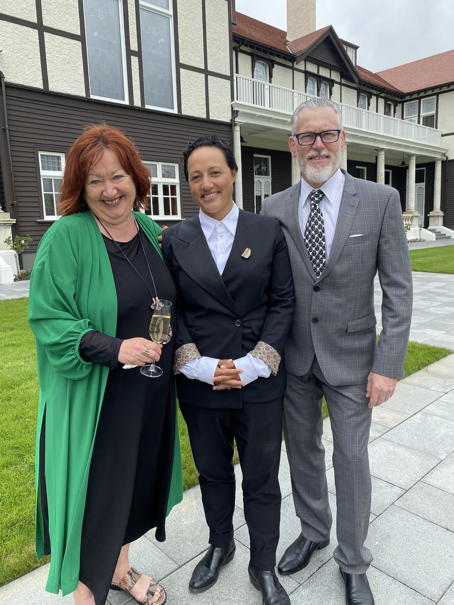 KiriAllan's tweet image. Had mum and dad escort me to the Governor General’s house to be sworn in as a Minister in the Rt Hon Jacinda Ardern’s government today. Mums face said it all. #LetsKeepMoving