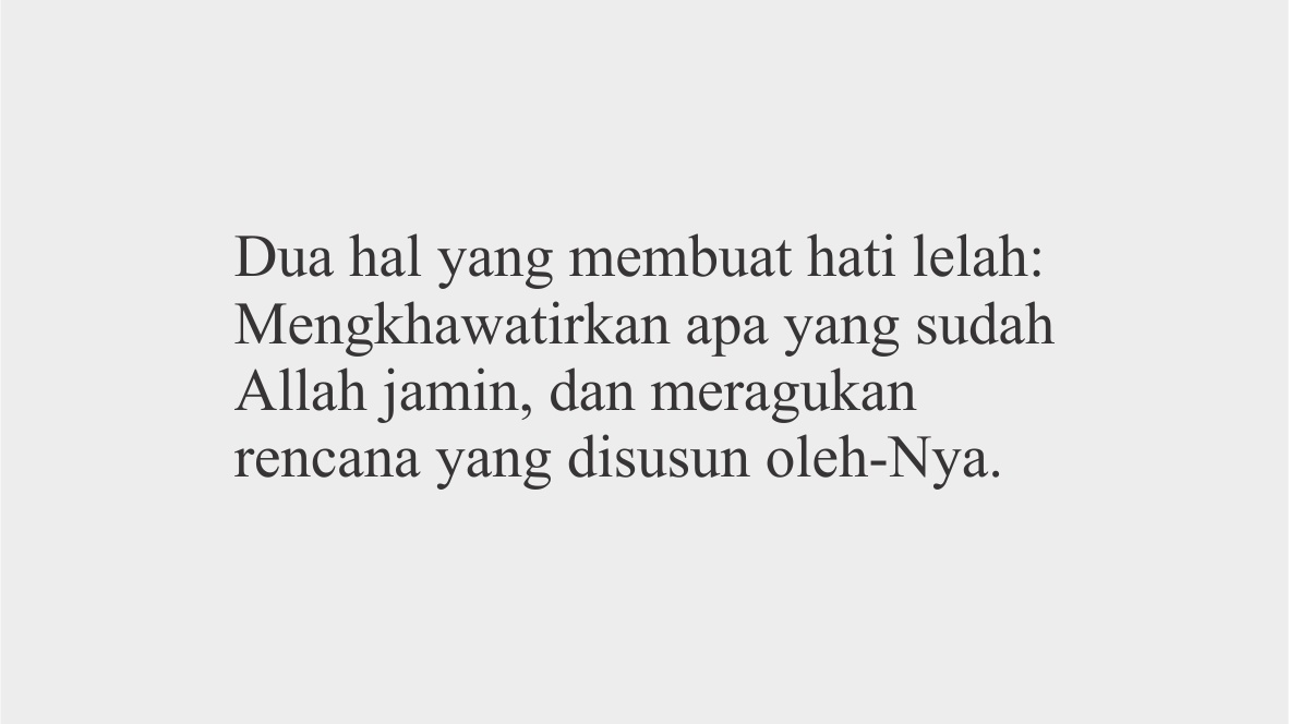 qultummedia's tweet photo. Biar hati gak capek lagi nih. 😊 https://t.co/tyTeYU1uwi