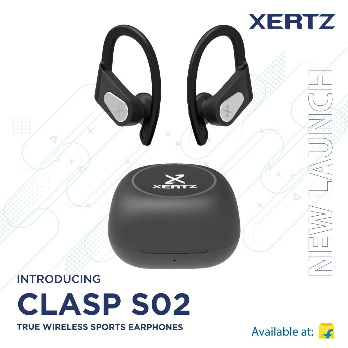xertzglobal's tweet photo. Pursue all your fitness and gym goals with a music playback for 5+ hours in our-

Xertz Clasp S02
True Wireless Sports Earphones

Also available at Flipkart 

#Newlaunch
#Wirelssearphones
#tws
#sportstws
#earbuds
#Bluetooth
#Wireless
#Music
#Style
#Buynow
#ExploringSerenity https://t.co/QRlpP76Bm8