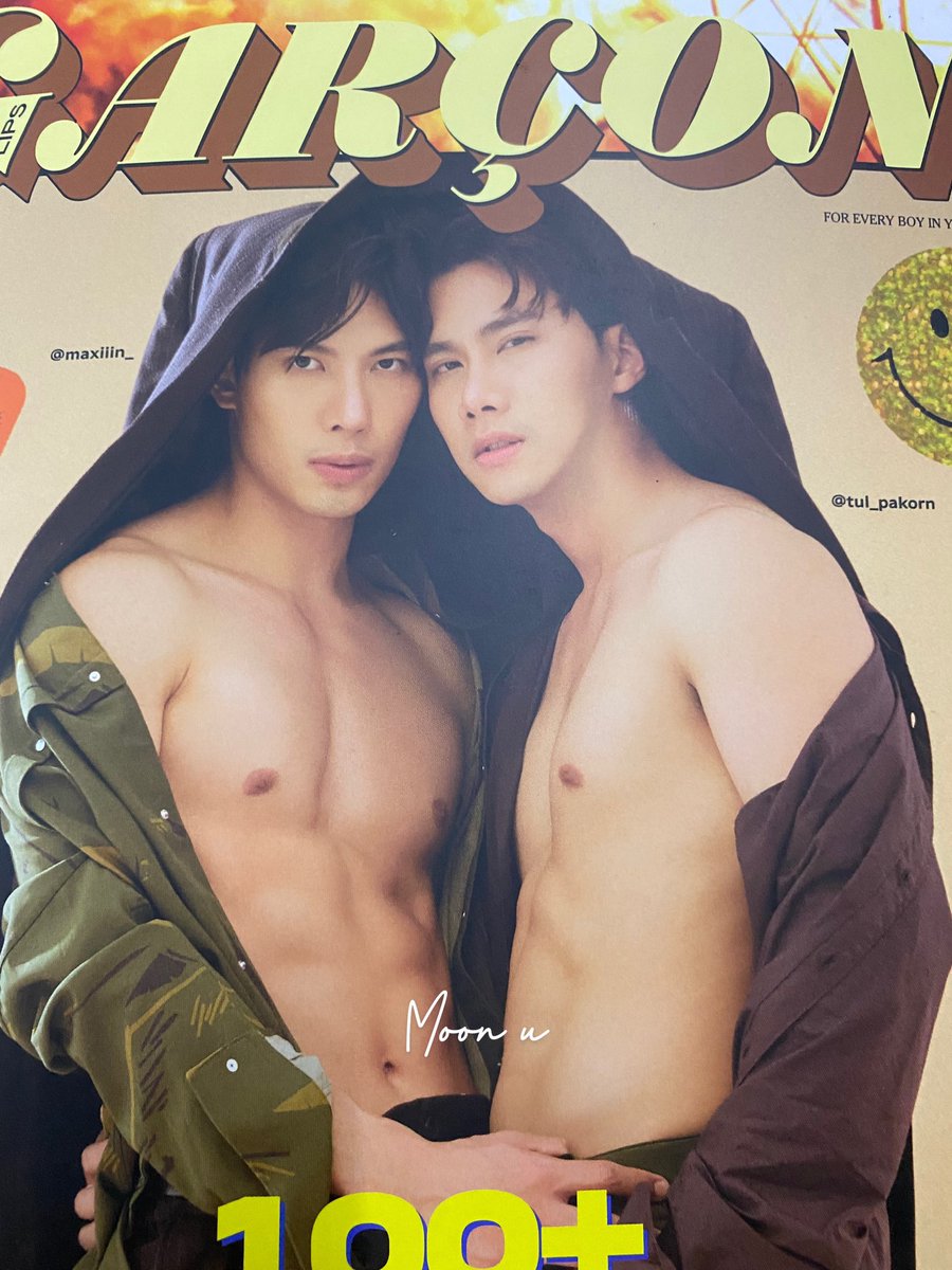 MoonU35's tweet photo. นิตยสาร มาแล้วๆๆๆๆๆๆ😭😭😭แค่หน้าปกก็เลือดหมดตัวไปแล้วว😍😍😎😎😎
#tul_pakorn #maxiiin_
#MaxTul #แม็กซ์ตุลย์
#LipsGarçon #LipsGarçonNo54 #LipsGarçonBoysOfNow #LipsBoxProduction https://t.co/0CEkHOf9u7