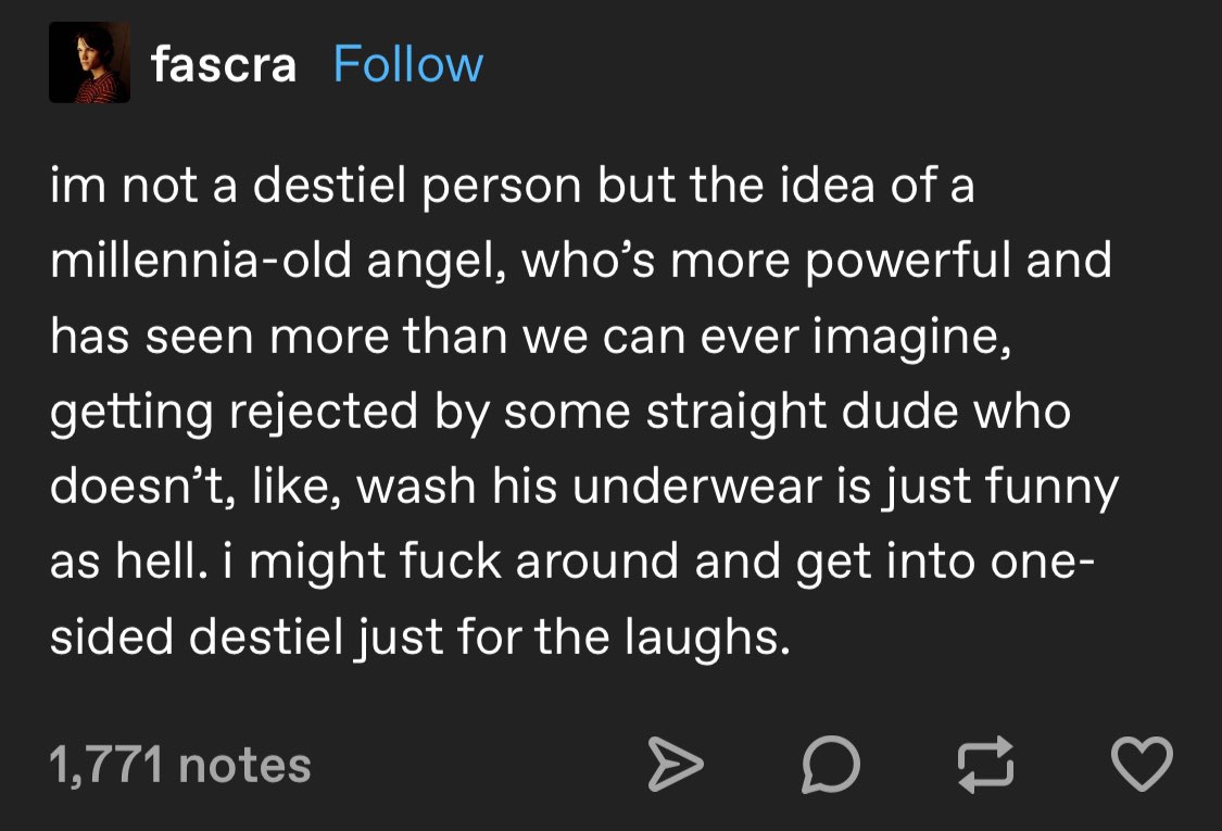 sorting through the genuine spn stans tonight has been rough. lots of gifsefs. but here’s some more haha funny