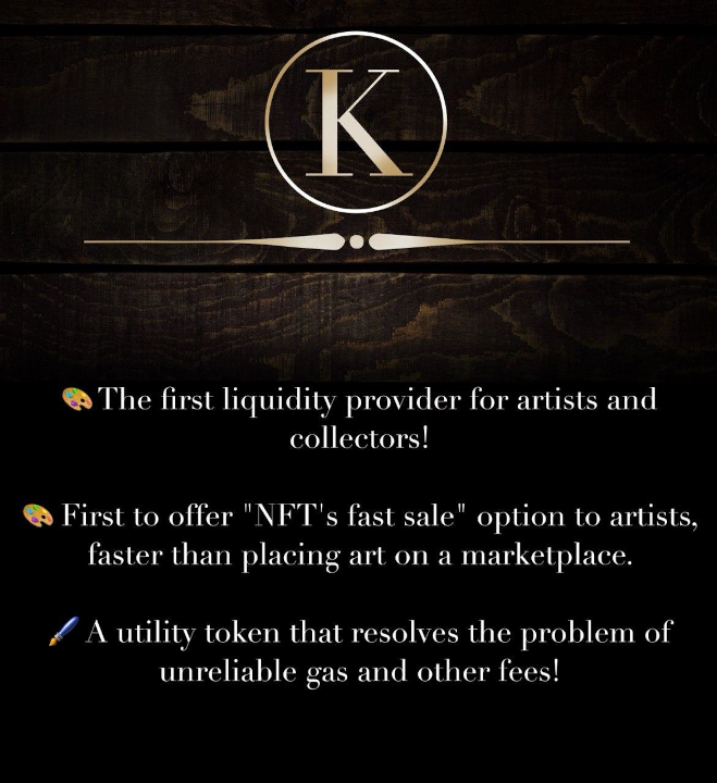 Kollector_token's tweet photo. 💹 500,000 $KLTR 
❇️ Price: 1 USD 
❇️ Symbol: KLTR
❇️ Utility: FAST BUY - FAST SELL, NO GAS &amp; FEES
💲 ALL ETH GOES TO POOL LIQUIDITY 
https://t.co/B4RA3wFxnb

$KLTR $BAE $TRSH #Kollectors #supportArtists #cryptoart #art  #NFTs #nftart #digitalart  #raredigitalart https://t.co/EWtXlrcZCr