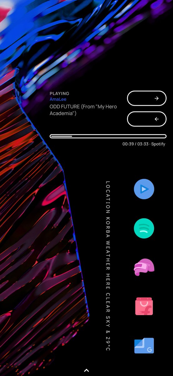 Ketan_Singh7's tweet photo. @androidtailor23 #BASep34 @sam_beckman @AndroidSetupstv @Mrwhosetheboss @howtomen
I called this - Amolit
Nova launcher
Grid 9x6 Subgrid on
Wallpaper from Amoled papers - Celeste
Icon pack - Simplit
Kwgt Widget - All from Elements for kwgt https://t.co/2SEm3ZzaIO