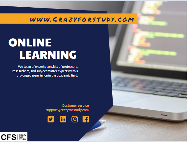CrazyForStudy1's tweet photo. #Studyonline & explore new opportunities and gain knowledge via #online #learning. #CrazyforStudy brings the best academic guide only at $7 where you can avail unlimited access to #questions and #textbooksolutions #EducationForAll #UnitedStates
https://t.co/Xr7Ppc4jYV https://t.co/FQ03Y0o542