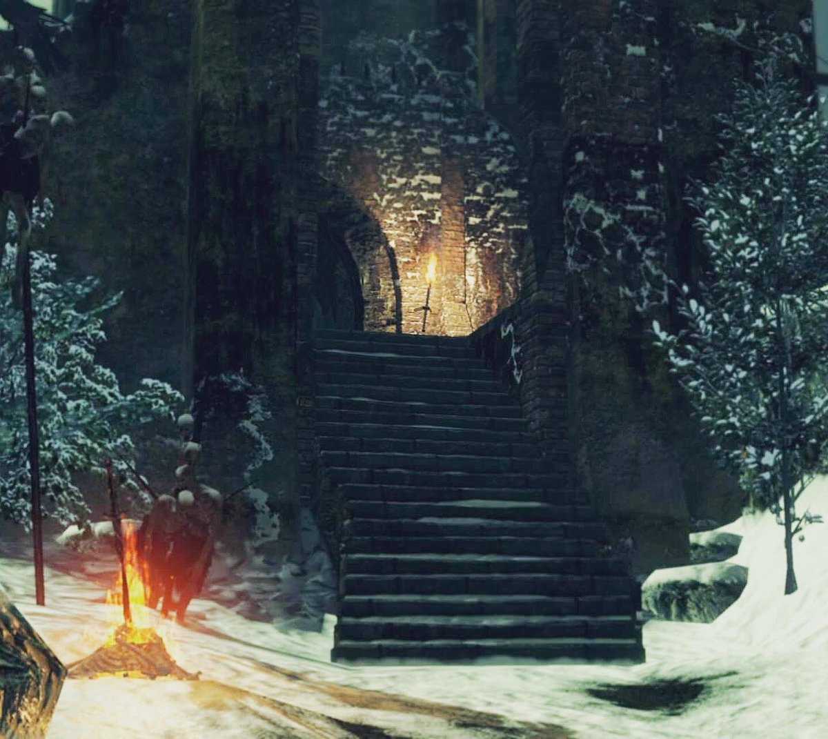 O Xrhsths 九朗ちゃん Sto Twitter エレーミアス絵画世界を観光しながら もうすぐ雪降ってくるなぁ と思う北海道在住の僕です こんにちは 挨拶 ダークソウル Darksouls