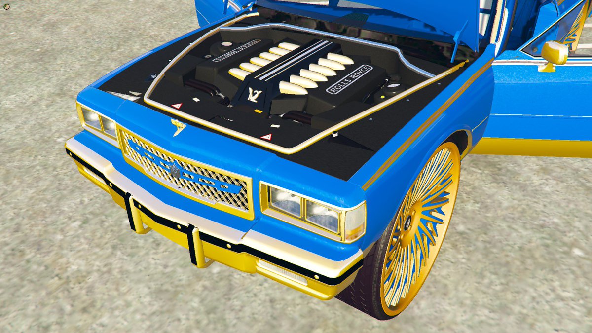 bito7429's tweet photo. 86 IMP, Look close... We dropped a Rolls Royce v12 Engine in her 😍
#FLASHMODWORLD #fcegaming #GTAVPC https://t.co/kT9KYu4W96
