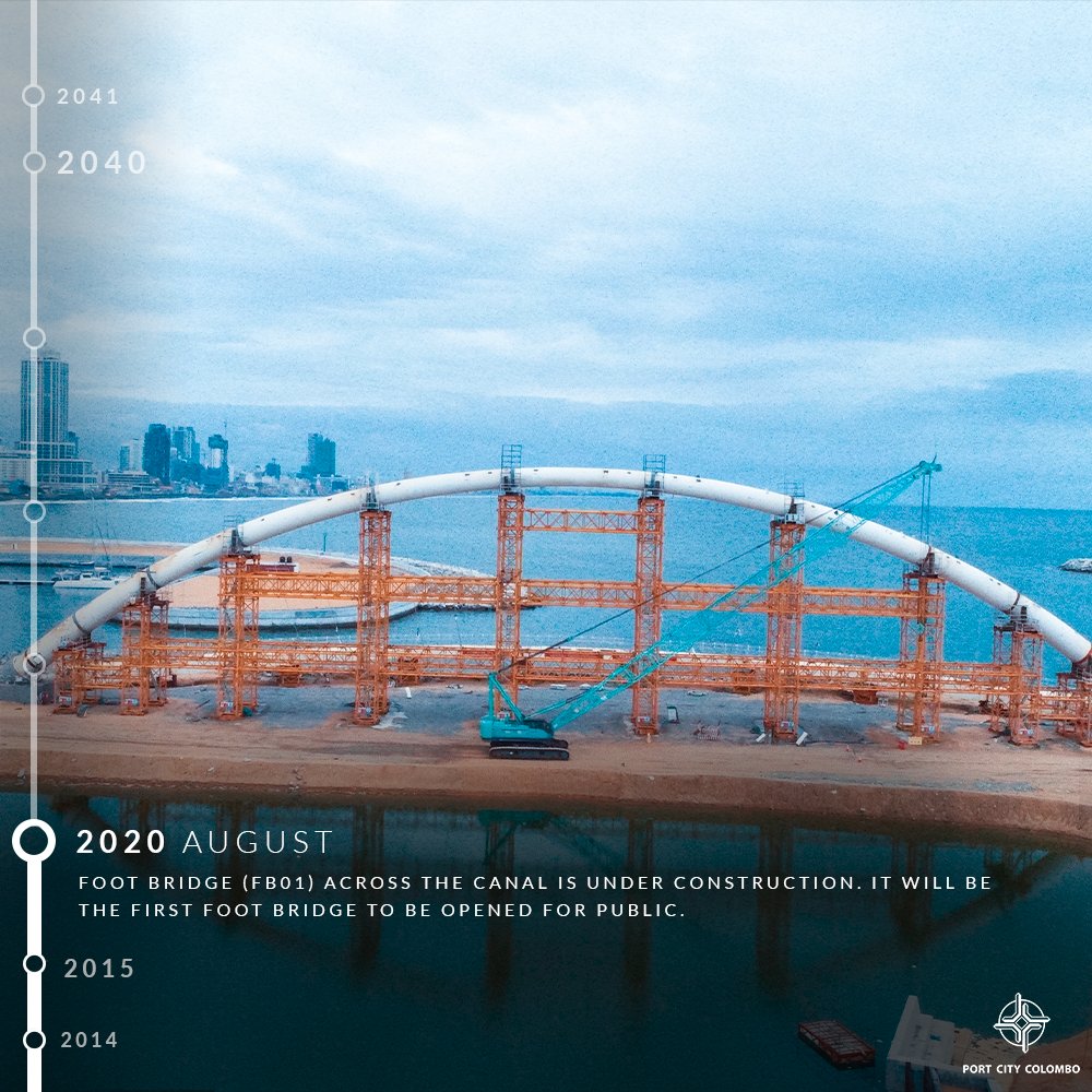 PortCityColombo's tweet photo. #portcitycolombo #portcity #Colomboportcity #monthlyprogress #Ocean #Progress #mothernation #srilanka #cmb #lka https://t.co/4T1XDwq8OK