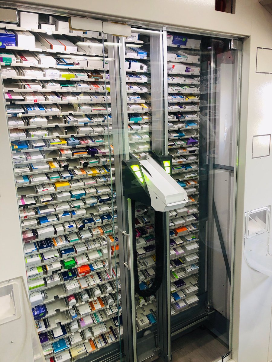 trainitmedical's tweet photo. Outstanding service and #ePrescribing success from Bellambi Drive Through Pharmacy.
1. Patients scan #eScript token/s at the drive-thru window (or pre-order)
2. Robotic dispenser (no touch)
3. Deliveries for patients too unwell to drive.
⭐️ ⭐️ ⭐️ ⭐️ ⭐️ ⭐️ @BellambiPharm https://t.co/IY5hEi2klH
